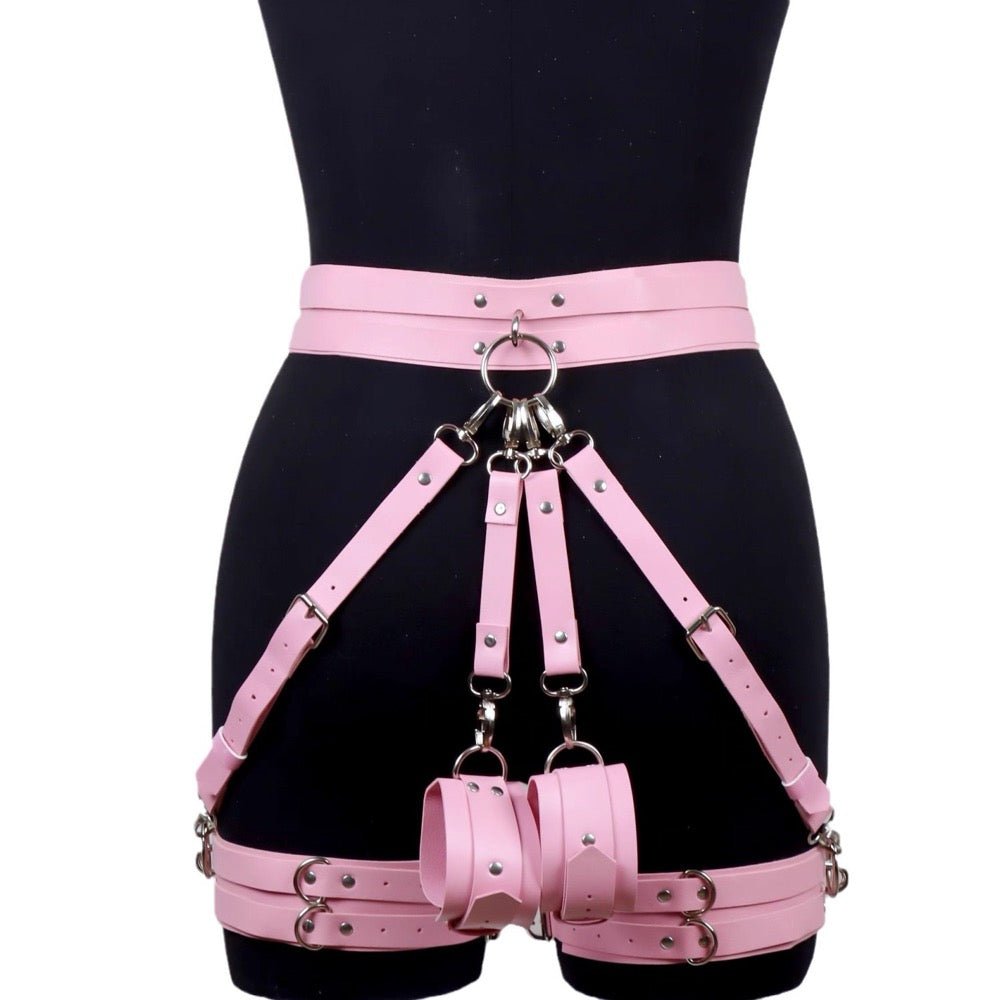 Binding strap adjustable binding thong sexy belt women black un - BabyFansBabyFans