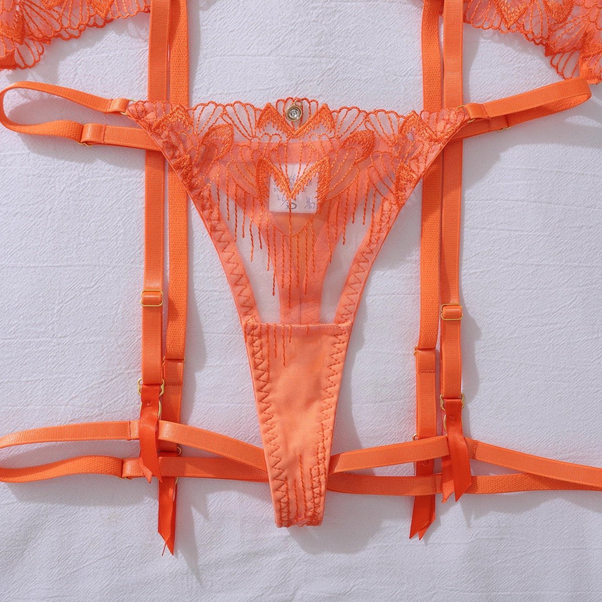 Sexy thin embroidery bra set women exotic - BabyFansBabyFans