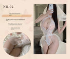 Pure desire free pajamas sexy sheer mesh set - BabyFansBabyFans