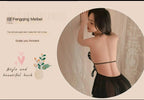 Sexy Pure Lust Nightdress Female Hot Butterfly Sheer Uniform Seduction Pajama Set - BabyFansBabyFans