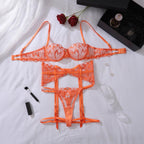 Sexy thin embroidery bra set women exotic - BabyFansBabyFans